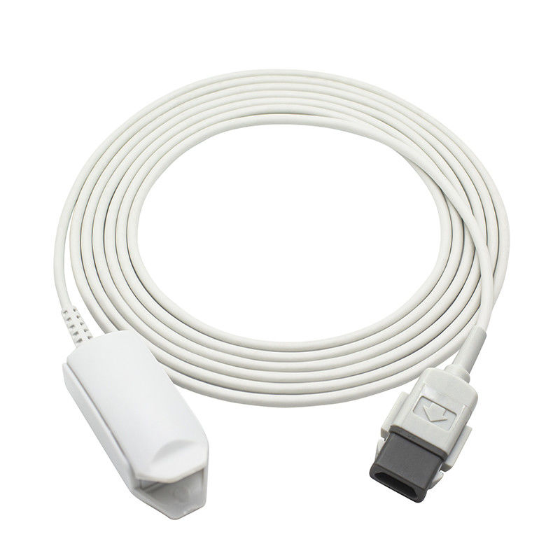 GE Datex Ohmeda Yeniden Kullanılabilir SpO2 Sensörü OXY-F4-MC TruSignal Tech TruSat ED 9Pin TS-F4-MC SpO2 Probu