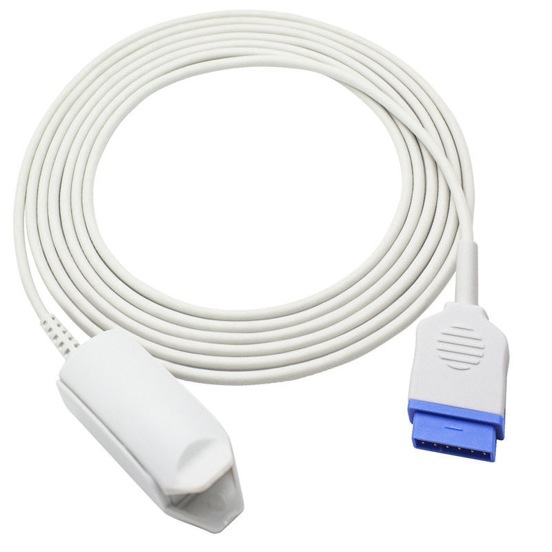 GE Healthcare Marquette Spo2 sensörü 2006644-001 2021406-001 Dash 2500 B20 11Pin Yetişkin Parmak Klipsi SpO2 Probu