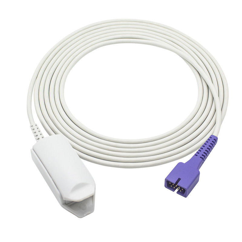 N-ellcor DS-100A SpO2 Sensörü Oxi-max Tech 9Pin Yetişkin Parmak Klipsi SpO2 Probu