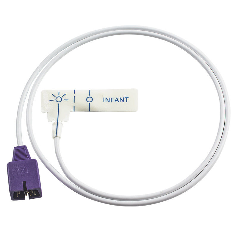 N-ellcor DB9 7pin I20 Tek Kullanımlık SpO2 Sensörü N-3000 PB-3940 Bebek beyaz köpük Tek Kullanımlık SpO2 Probu
