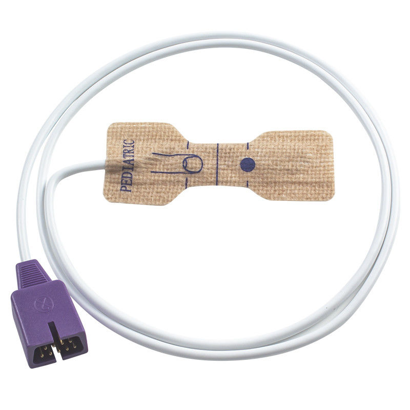 N-ellcor Oxi-max DB9 9pin MAX-A Tek kullanımlık SpO2 Sensörü PM100N NPB-4000 Yetişkin Dokunulmamış Kumaş
