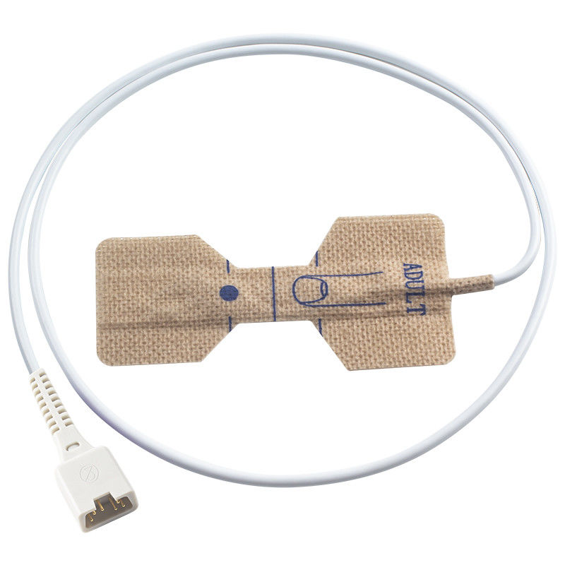 Novametrix 512 513 6pin Tek kullanımlık SpO2 Sensörü 710 715 Yetişkin Dokulamayan Kumaş