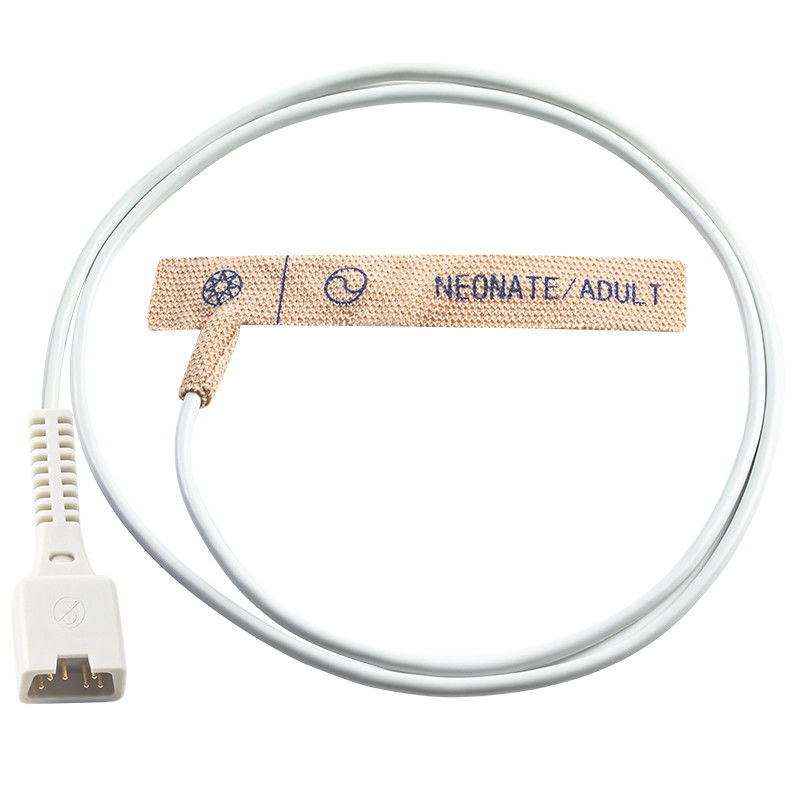 Novametrix 512 MARS 6pin Tek kullanımlık SpO2 Sensörü 710 715 Yetişkin Yeni Doğan Cilt germe Kumaş Tek kullanımlık SpO2 Probu