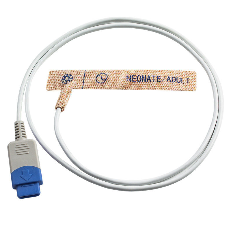 Datex Ohmeda 9pin TS-AF-25 Tek Kullanımlık Yetişkin Yenidoğan Cilt Streç Kumaş Tek Kullanımlık SpO2 Probu