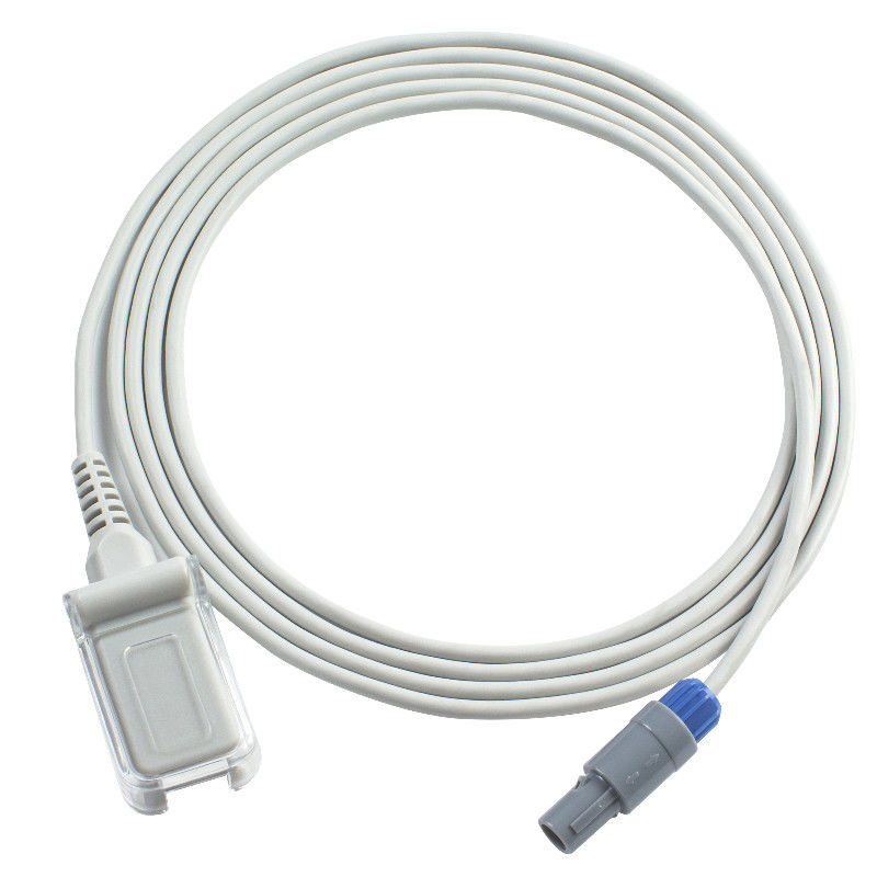 Anke Uyumlu SpO2 Sensör Kablosu 5Pin - DB9 SpO2 Adaptör Uzatma Kablosu 2.4M TPU