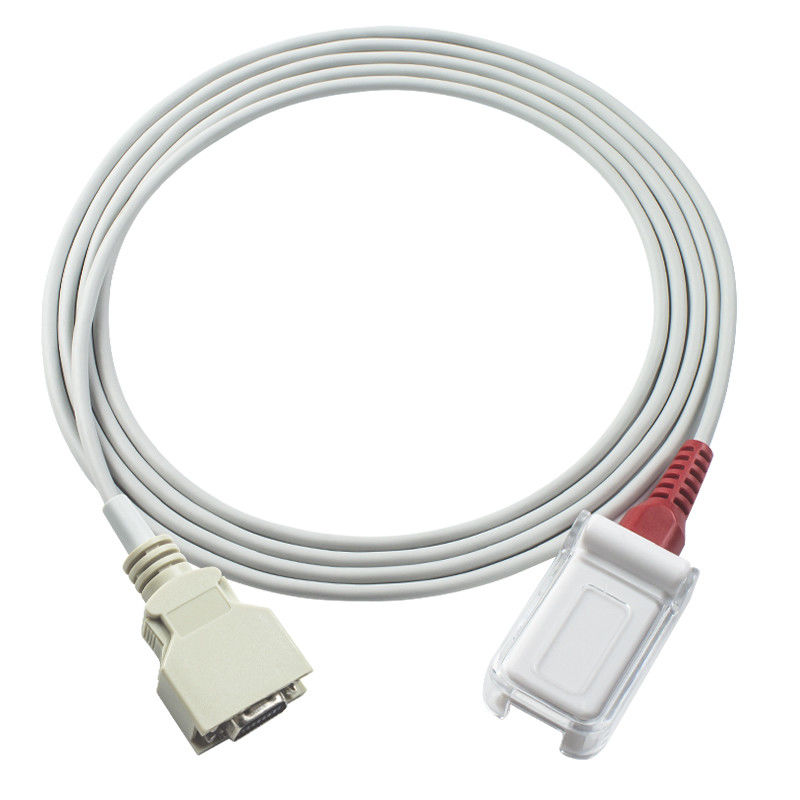 M-asi-mo Kırmızı tech 2013 1814 2017 14pin SpO2 Sensörü hasta kablosu SpO2 Adaptör uzatma Kablosu