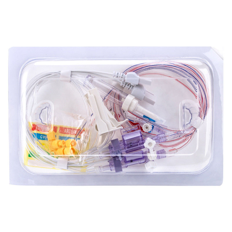 Utah UT P01733 Çift Çift Tip Tek kullanımlık IBP Transducer IBP Adaptör Kablosu için Kan Basıncı Transducer