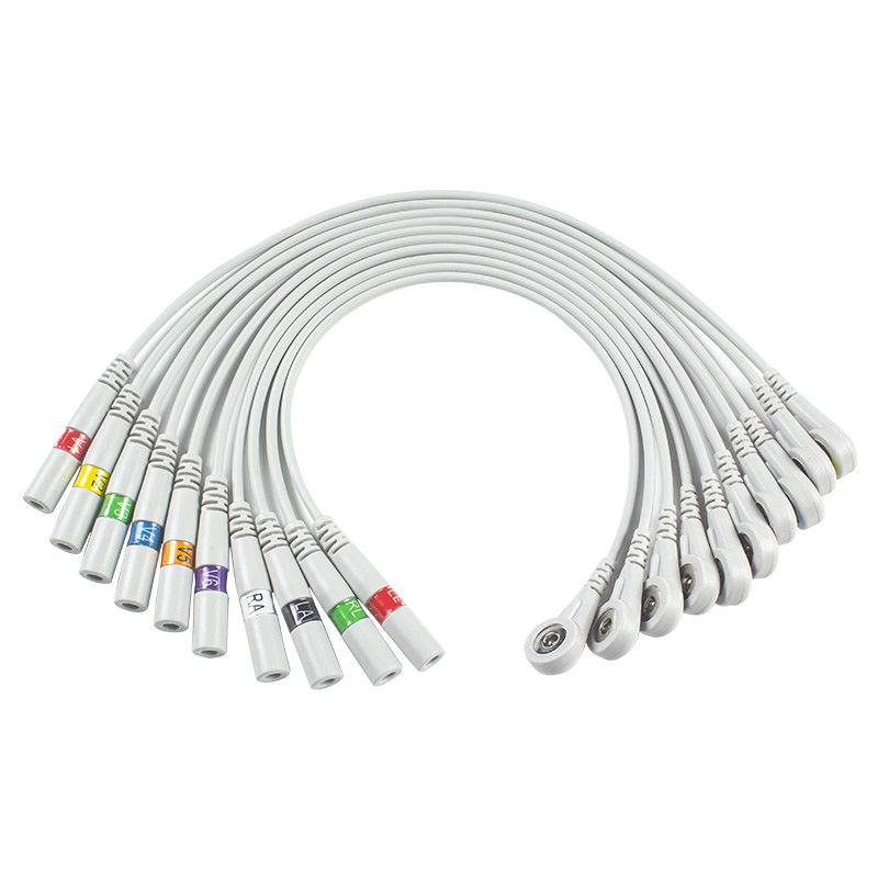 EKG Parçaları Muz EKG Adaptörü Pigtail Adaptörleri 9281-002-50 4mm EKG Elektrot Konektörü