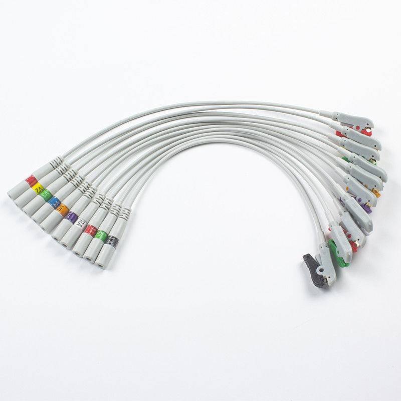 EKG Parçaları Pigtail Adaptörleri 989803101701 40498E 4.00MM EKG Muz Fiş Adaptörüne Geçmeli