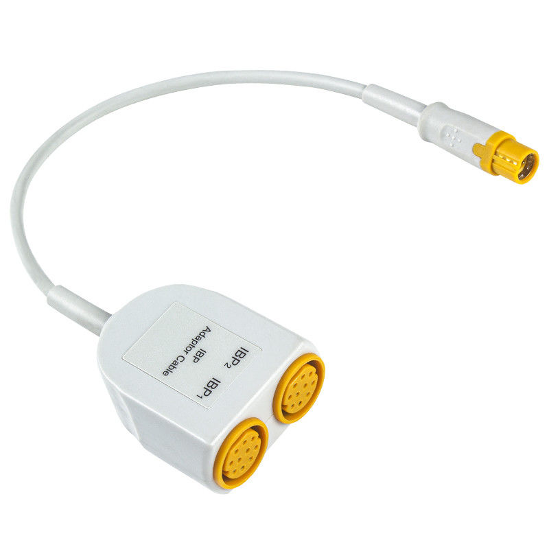 Siemens Drager 5588095 Uyumlu Çift IBP Adaptör Kablosu 10 pin ila 7 pin IBP Uzatma Dönüştürücü kablosu