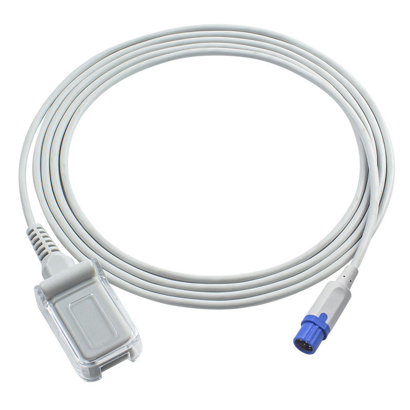 Klinikler / Hastaneler için Shenmei SpO2 Sensör Kablosu 8Pin - 9Pin SpO2 Adaptör Kablosu
