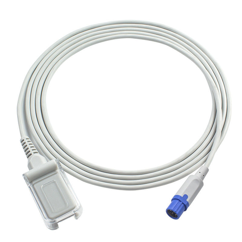 Drager S-iemens SpO2 Sensör Probu 7Pin - DB9 SpO2 Uzatma Kablosu 2.4M TPU