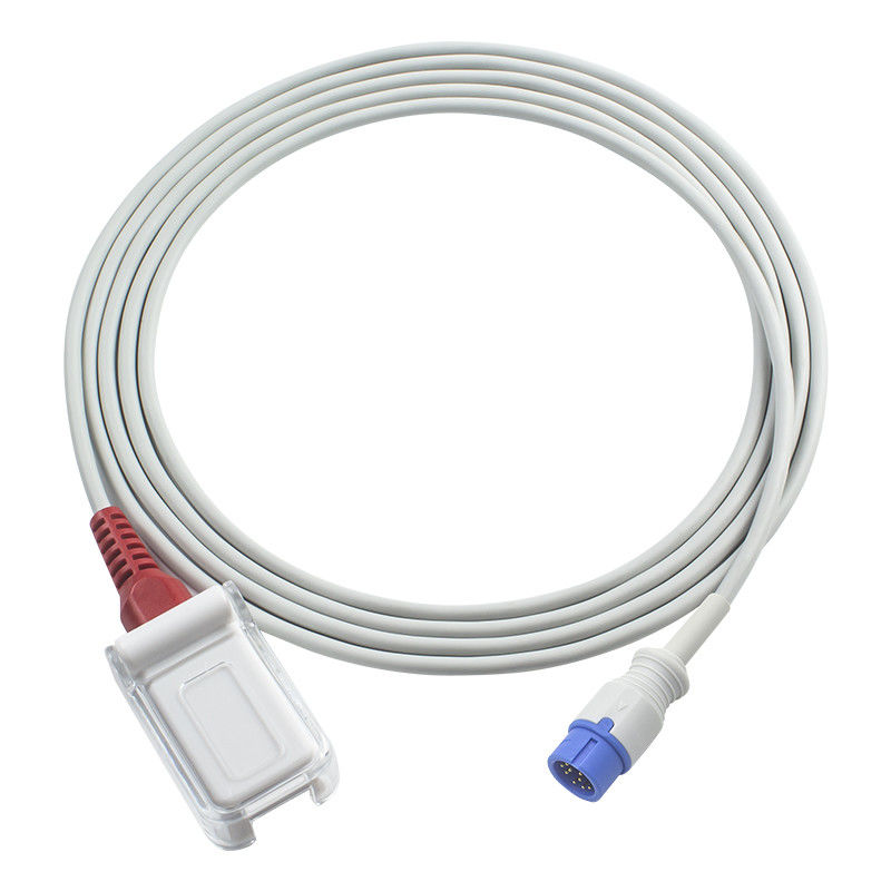 Comen for M-asi-mo red tech C30/C50/C80 SpO2 Sensör Kablosu SpO2 Adaptör uzatma Kablosu 12Pin to DB9 Hasta Kablosu