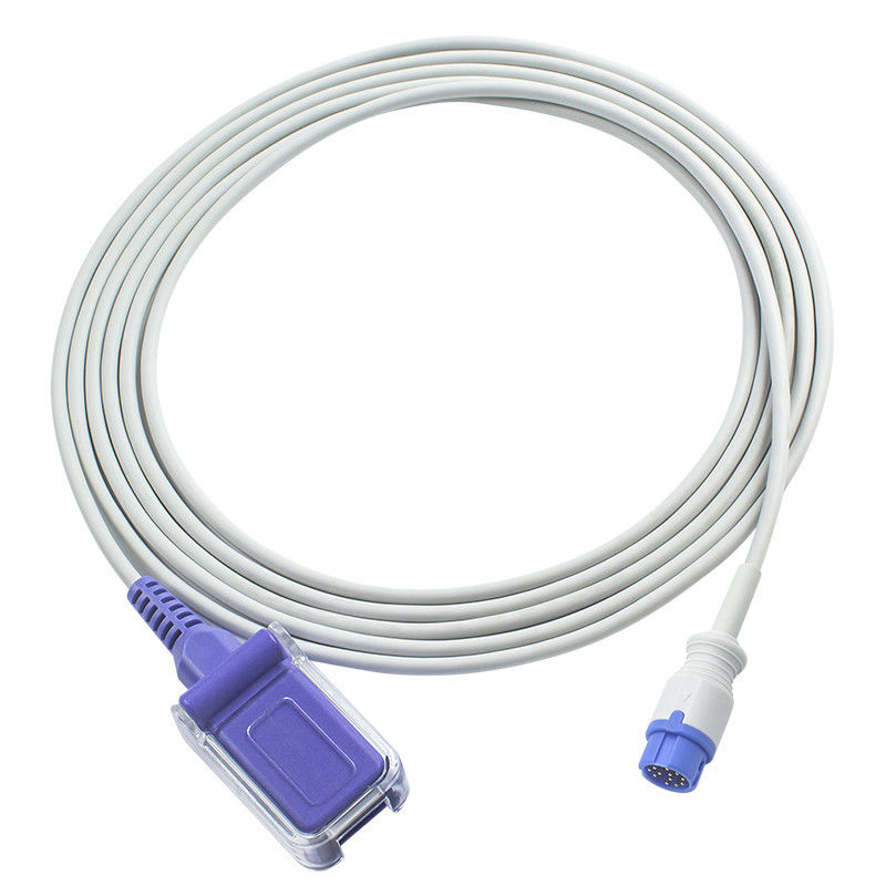 Neusoft N-ellcor Oxi-max SpO2 Sensör Kablosu SpO2 Adaptör uzatma Kablosu 12Pin - DB9 Hasta Kablosu