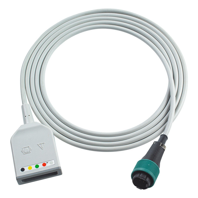 Saadat Heyer Sierra Neptune EKG Adaptörü Kablosu 8pin EKG Kablosu Euro Stil EKG Uzantı kablosu