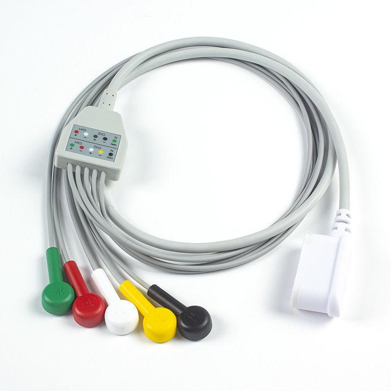 Uyumlu GE SEER 1000 Leadwire seti 2104816-001 GE Seer 5 Lead IEC Snap 2067634-019 (1 adet sipariş 1 adet ücretsiz)