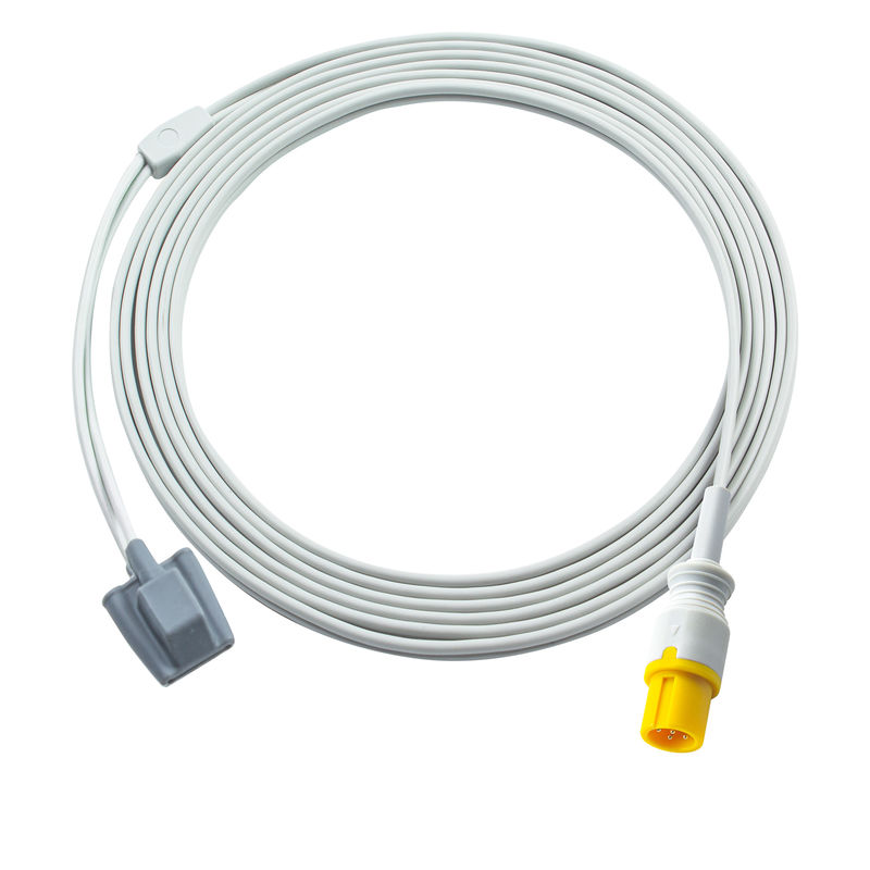 Uyumlu Contec 6Pin Bebek SpO2 Sensörü 3.0M Dijital Teknoloji CMS5100,CMS800,CMS9000C,CMS9100