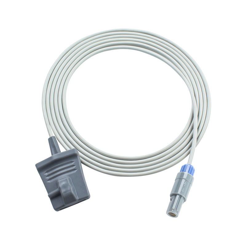 Uygun Yonker Yk8000c SpO2 Sonda Kablosu Yonker 6Pin Yetişkin Yumuşak Ucu 3.0M için