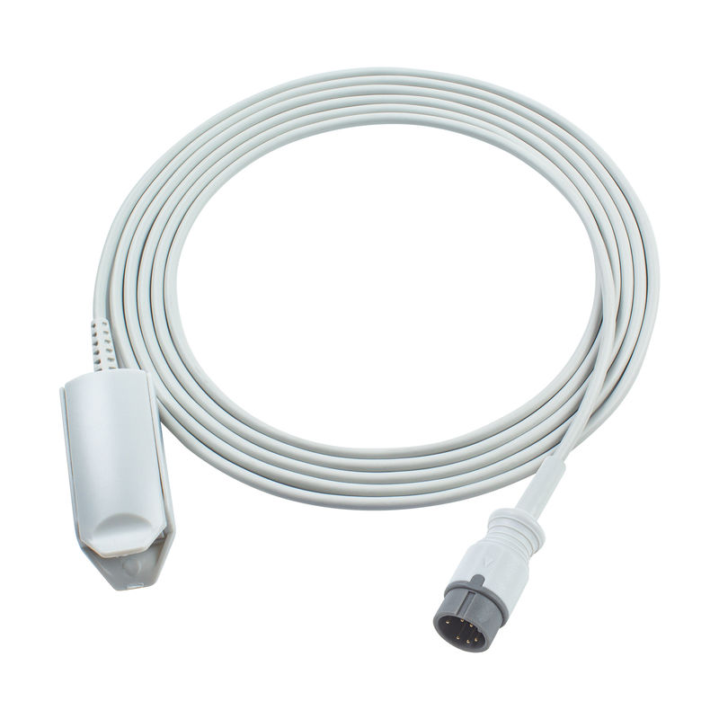 Zoncare PM7000D Sonda 6Pin Yetişkin Dijital 3.0M PM7000C için uyumlu Zoncare SpO2 Test Kablosu