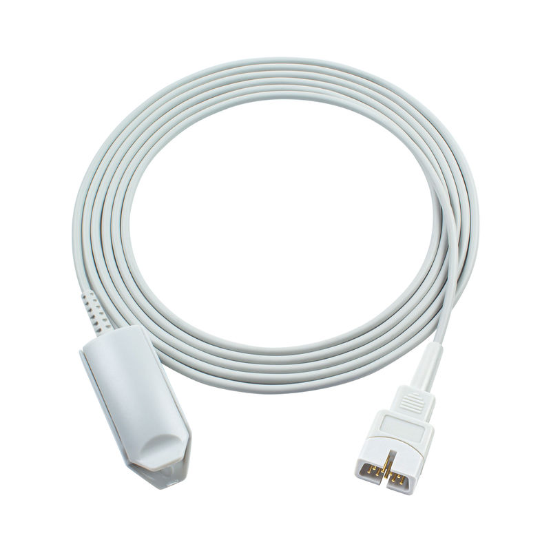 Uyumlu Contec CA10S Yetişkin SpO2 Probu Contec Nabız Oksimetresi CMS60D1 SpO2 9Pin 3.0M
