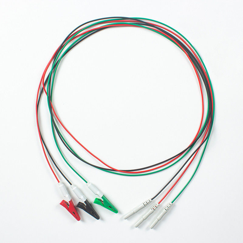 Uyumlu EKG kablosu Hayvan Din Tipi Hayvan Grabber 3Lead