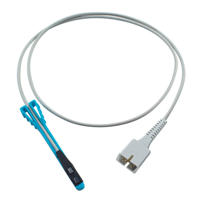 Uyumlu N-ellcor 7Pin Kısa SpO2 Sensörü Hayvan Rektal Non-Oxmax 1M