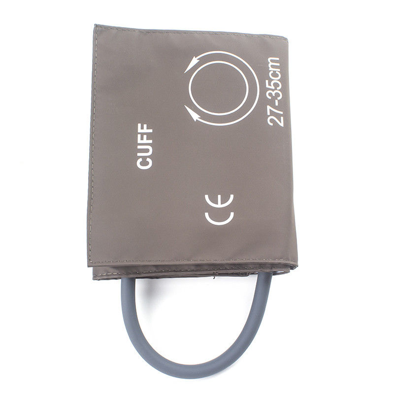 Küçük Yetişkin NIBP Manşet Tek Tüp 20.5-28cm TPU Manşet Kahverengi M1573A 989803104161