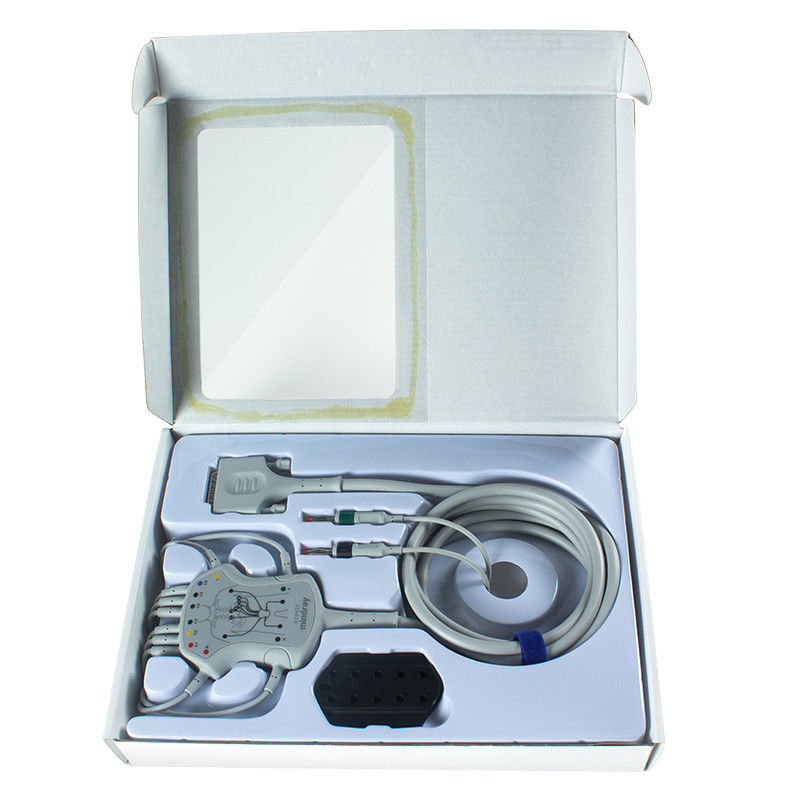 Orijinal Mindray EKG 12Lead Elektrokardiogram Kablosu 040-001644-00 BeneHeart R12, BeneHeart R3