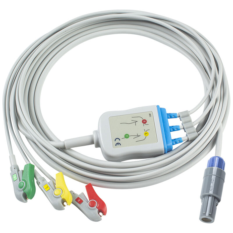 Samsung 7pin 3Lead tek parça EKG Kablosu ve kabloları
