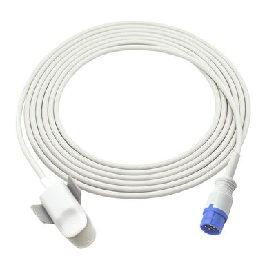Biolight Yeniden Kullanılabilir SpO2 Sensörü M900 M7000 M9500 Dijital 12Pin Pediatrik Parmak Klipsi