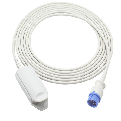 Biolight Yeniden Kullanılabilir SpO2 Sensörü A Serisi Digital Tech A3 A5 V6 M9000 9Pin Yetişkin Parmak Klipsi SpO2 Probu