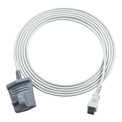 Konica Minolta Tekrar Kullanılabilir Nabız Oksimetresi Sensörü Kare 6 Pin Pulsox-300 Pulsox-300i 1m Kısa