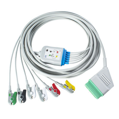 Nihon Kohden tek parça EKG Kablosu 12Pin 6Led EKG Kablosu