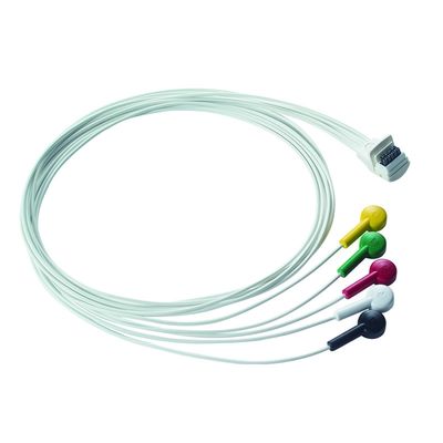 Mortara Holter EKG Kablosu için uyumludur Mortara H3+ EKG Kablosu ECG X12+ Kablosu 10 Kurşun
