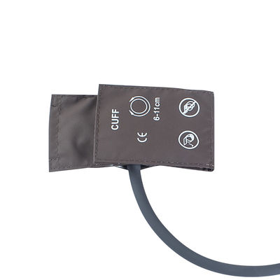 Çanta Ambalaj Yeni doğanlar NIBP Manşet Tek tüp 6-11cm TPU Manşet Kahverengi