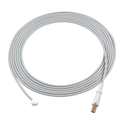 Mindray Datascope Tekrar kullanılabilir sıcaklık probu Yetişkin deri 5Pin 3.0M Uzunluk PVC uyumlu