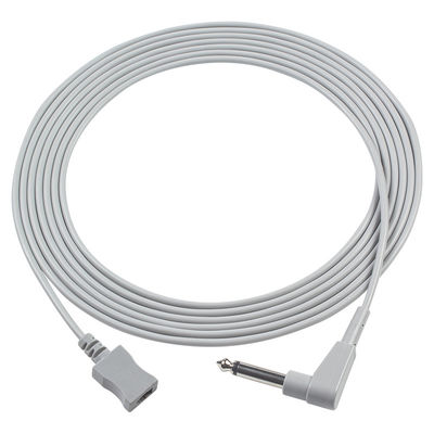 Uyumlu sıcaklık adaptörü 6.3 Mono Plug to Rectangular Dual Pin YSI400 Serisi