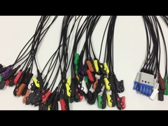 Spacelabs Radyo Saydam Tel 1 Metre Şeffaf 10 Kurşunlu EKG Kurşun Kablosu