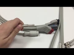 Welch Allyn SE-PRO-600 M2461A EKG Kablosu ve Kurşun Teller IEC 4.0Muz Konnektörü